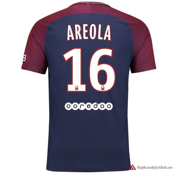 Camiseta Paris Saint Germain Primera equipación Areola 2017-2018